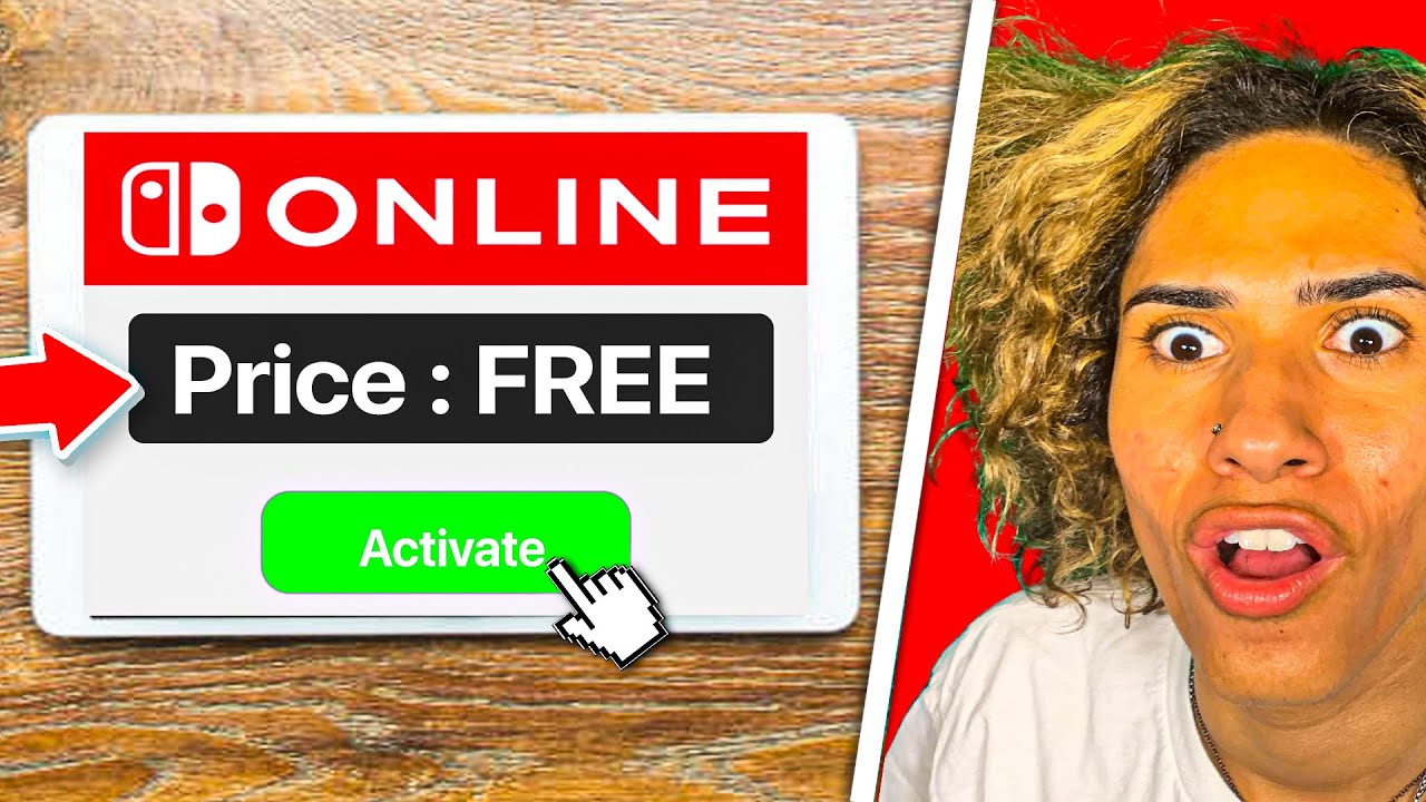 How To Get Nintendo Switch ONLINE for FREE in 3 MINUTES!