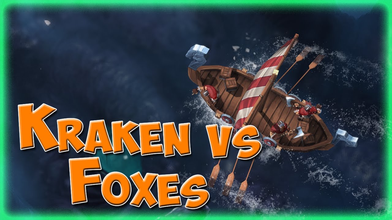Kraken vs Foxes | Kraken clan in 4v4 | Northgard