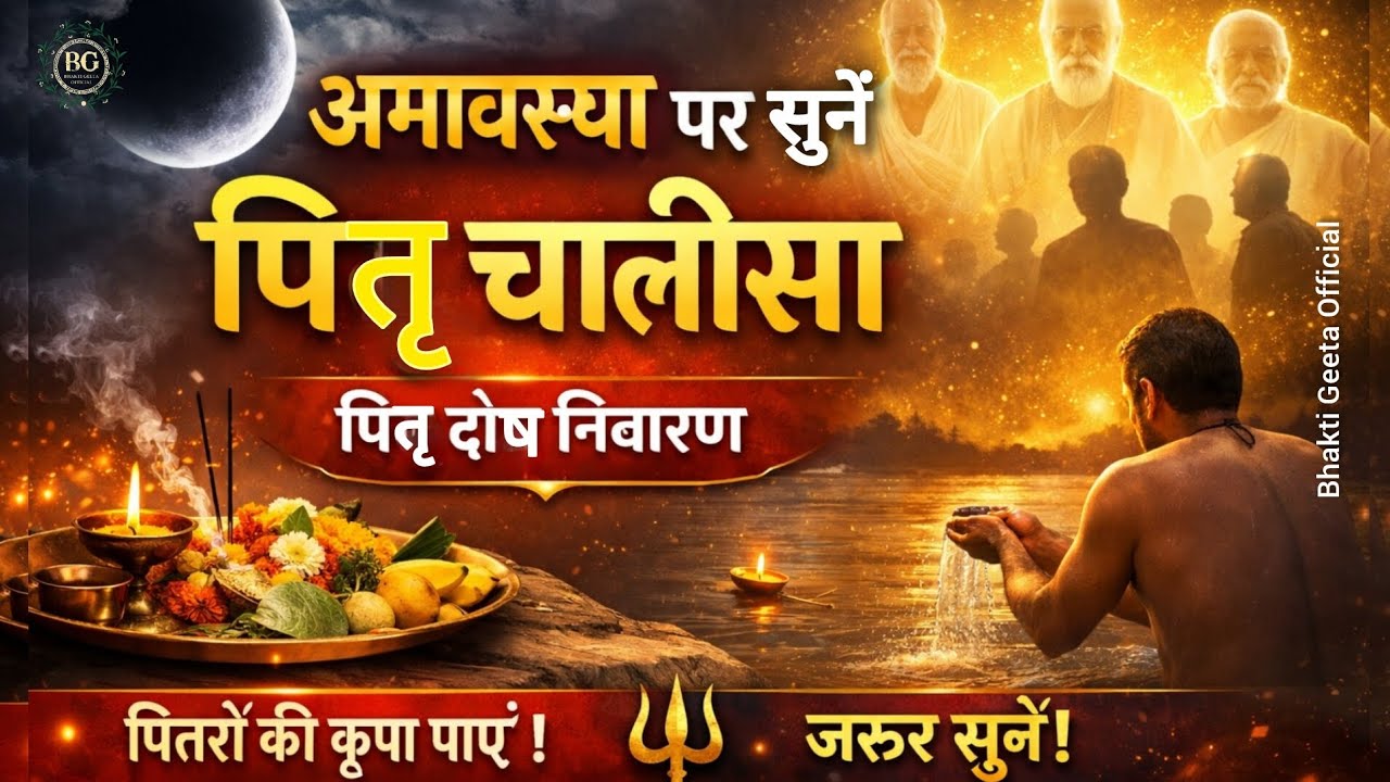 Pitru Chalisa on Amavasya | अमावस्या पर पितृ चालीसा | पितृ दोष निवारण 