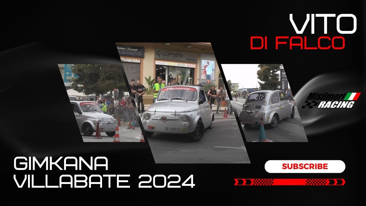 Gimkana Villabate 2024 -  Vito Di Falco in coppia con Nicolò Catalano e individuale