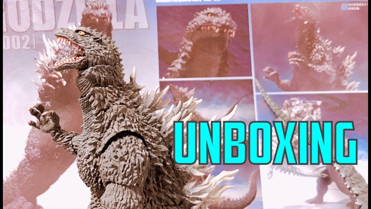 Unboxing S.H. MonsterArts Godzilla 2002 (Eng Sub)