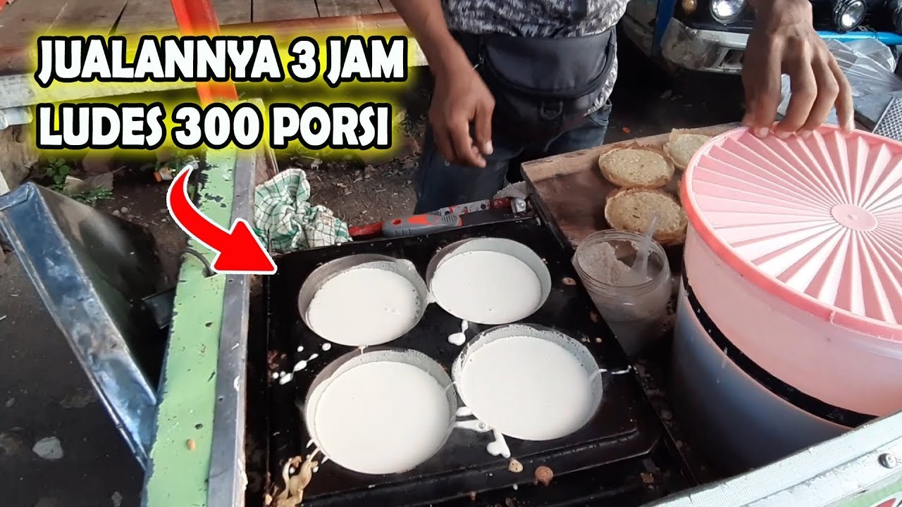 3 JAM LANGSUNG LUDES 300 PORSI !! PEMBELI DIJAMIN PUAS !! MARTABAK MINI | STREETFOODS 2020