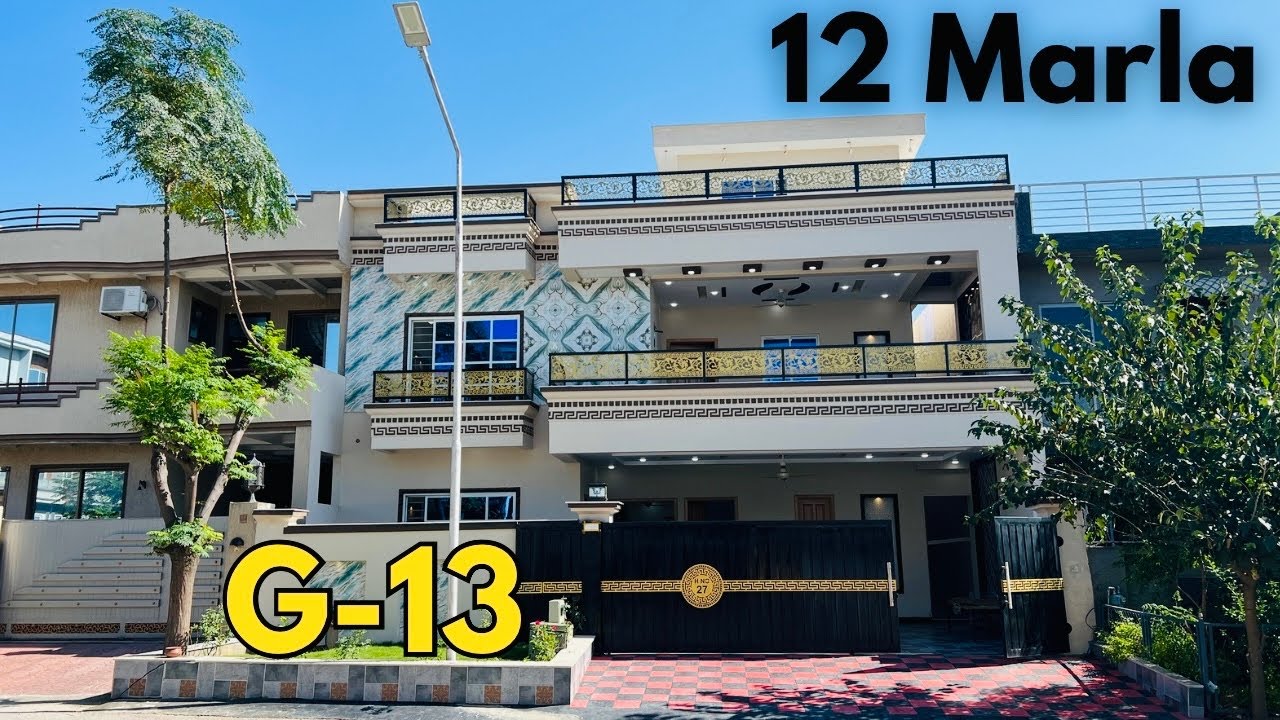12 Marla House For Sale in G13 Islamabad