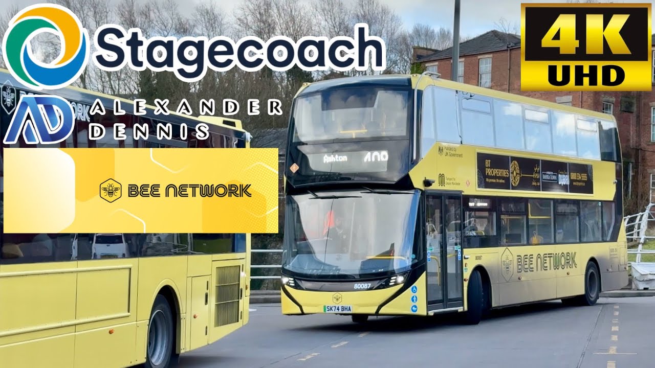 [Stagecoach Manchester Bee Network: 409 Rochdale to Ashton via Royton & Oldham] Dennis Enviro400EV