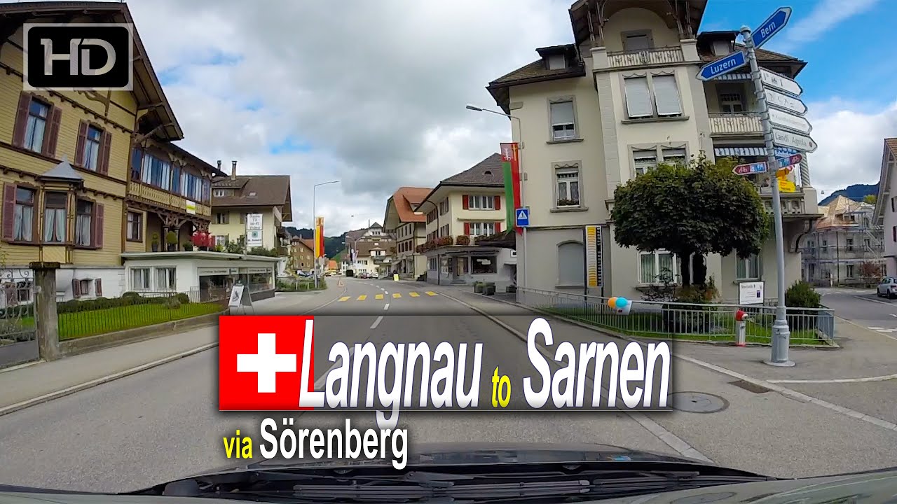 Langnau to Sarnen - Scenic Drive Switzerland! [Driver's View]