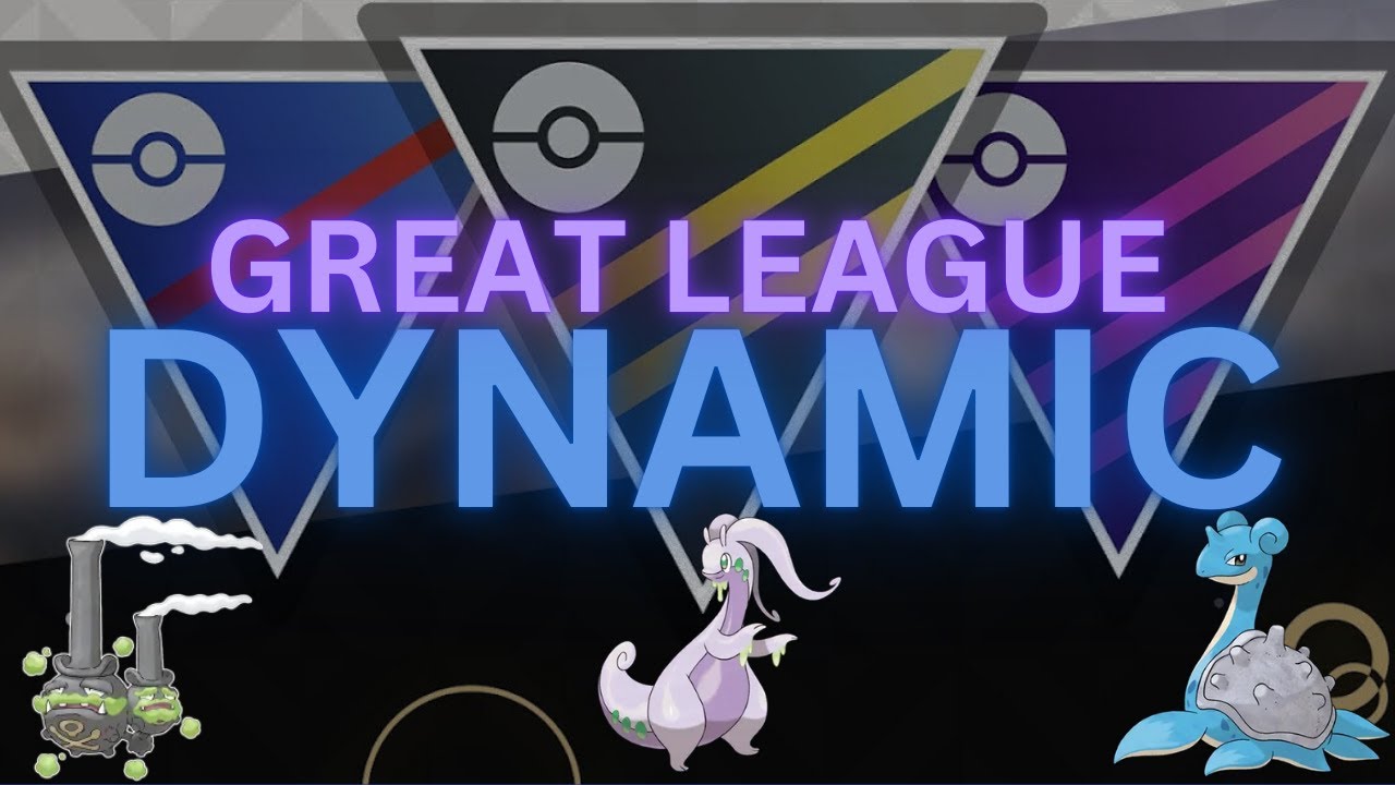 Great League Galarian Weezing Goodra Lapras team is DYNAMIC in PokemonGo!