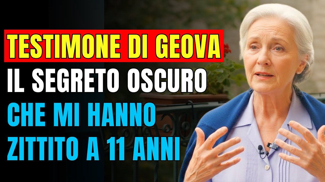 Storia reale💔👵Testimone di Geova mi SILENZIÒ a 11 anni