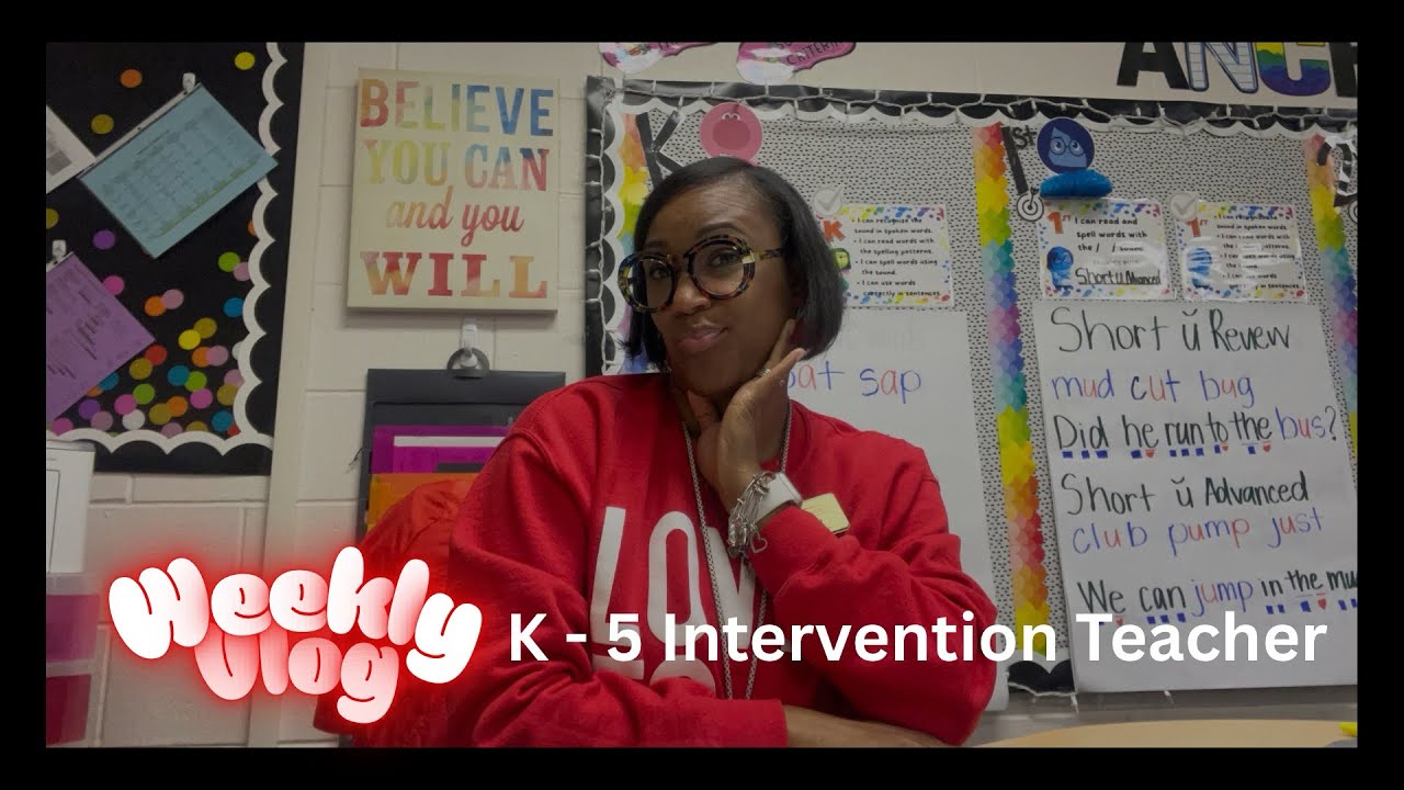 Intervention Teacher Vlog | Tips to Support Struggling Readers l POSSUM Vocab Strategy 