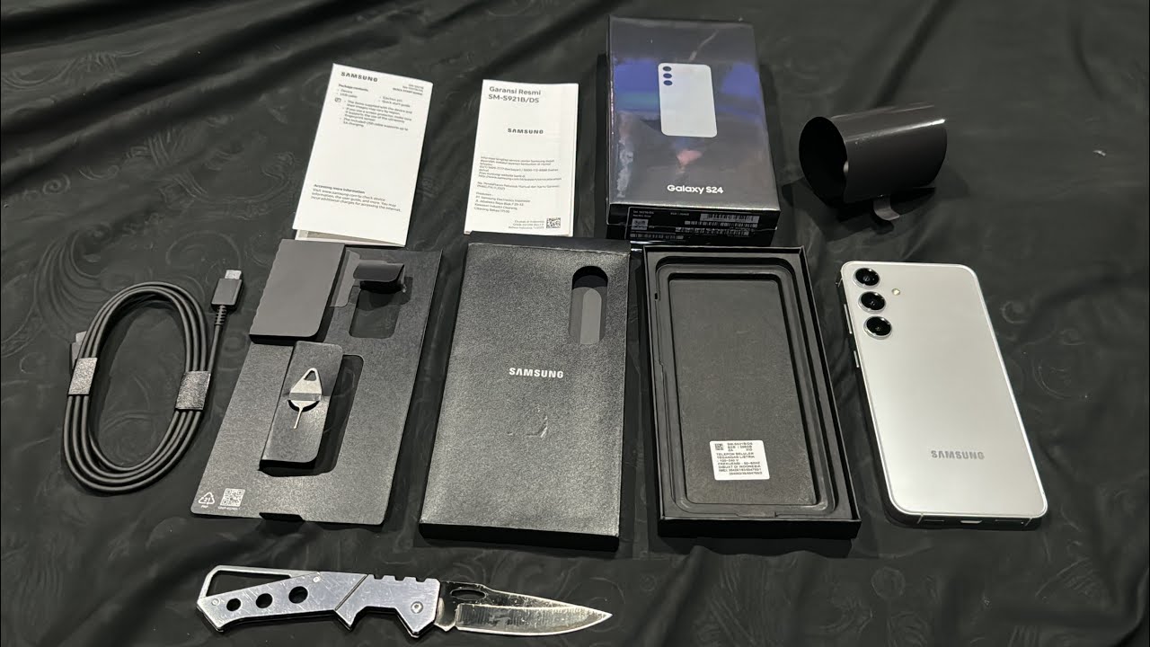 Unboxing HP buat bapak Mari Kita Setingkan dan test sedikit Samsung S24