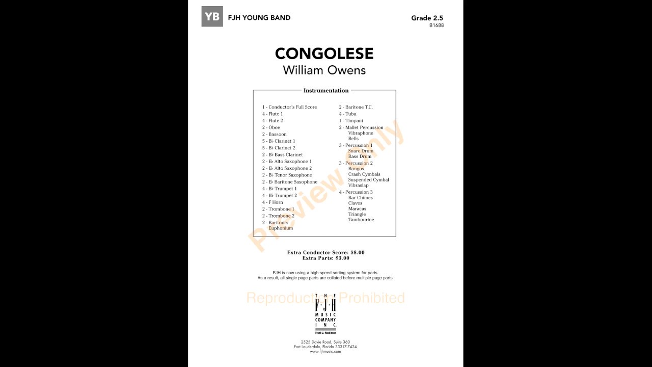 Congolese - William Owens