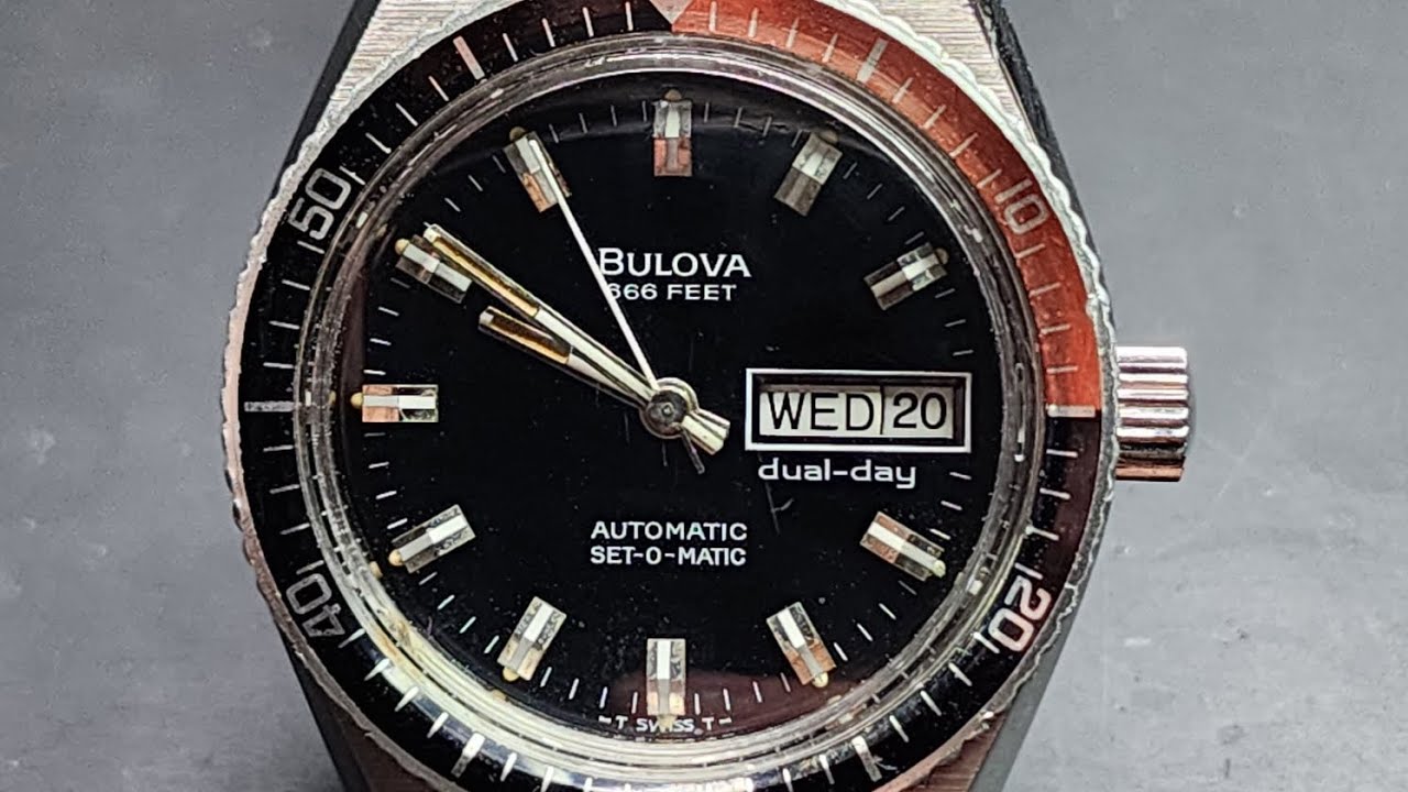 Joe's '77(N7) Bulova 666 Set-O-Matic, cal. 1133.10/eta 2879. Repaired, serviced.