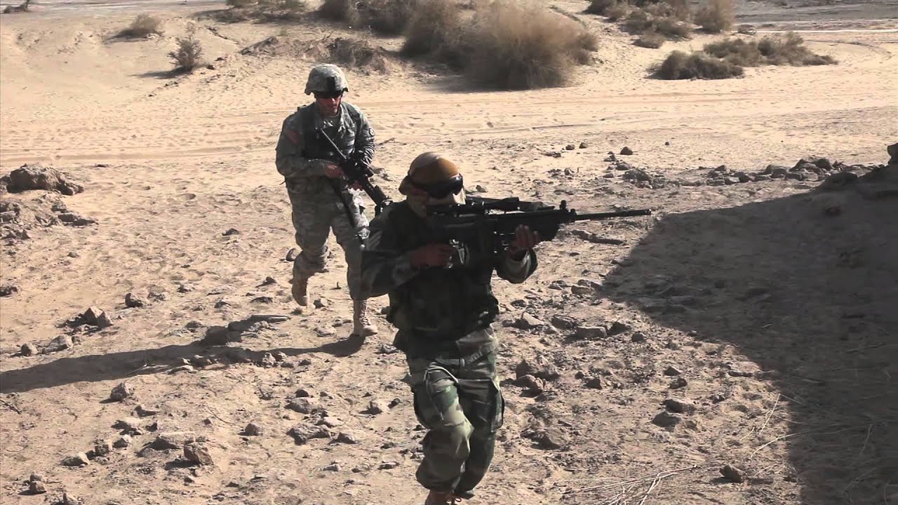 Operation Desert Lark - U.S. and Indian Soldiers during Yudh Abhyas - HD