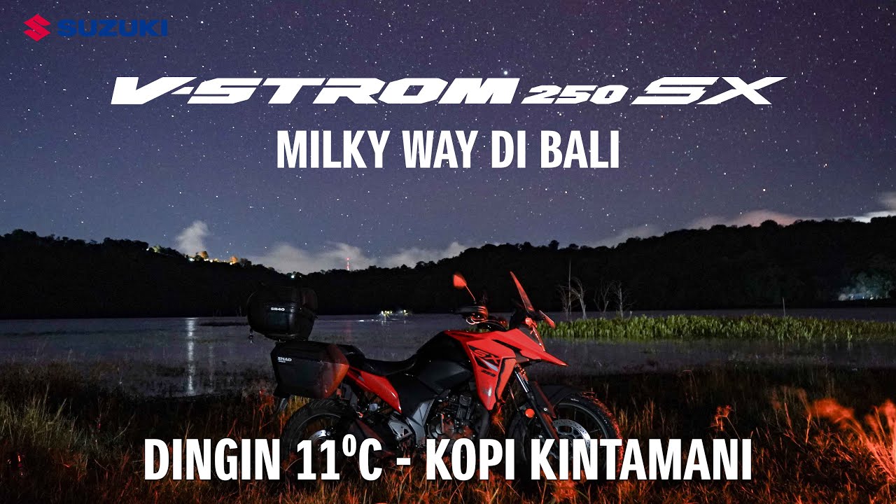Moto-camp V-STROM 250SX | Milky Way di Bali