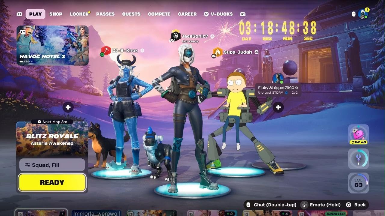 Im playing fortnit with #mybruddaAndMe