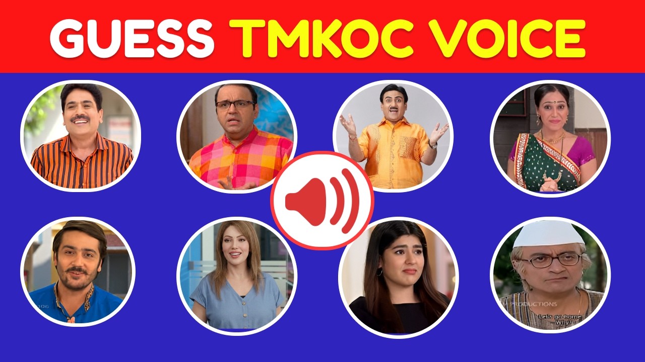 Guess the TMKOC Character by Their Voice! 🎧🔥 | Only 1% Can Score 30/30!