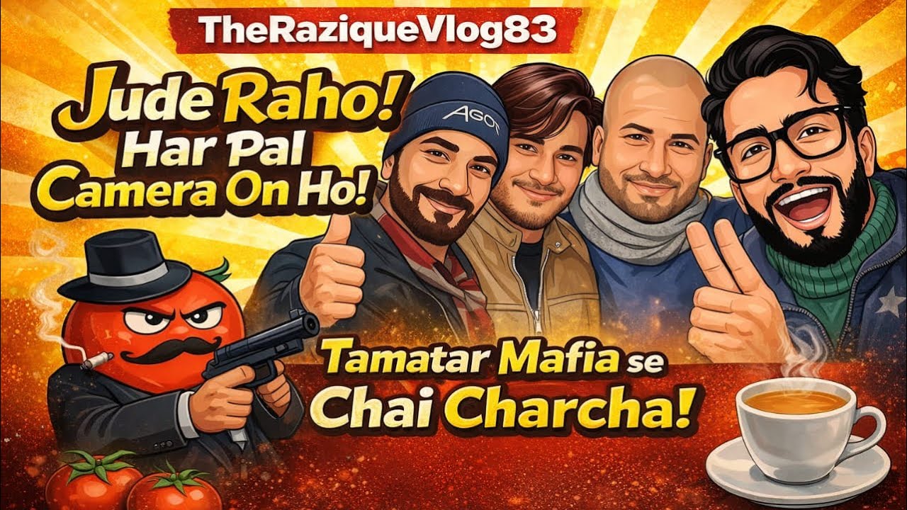 Daily-Vlog-3||Tamatar mafia Judo raho camera on hai 😂😎#minivlog #vlog #chaiparcharcha 