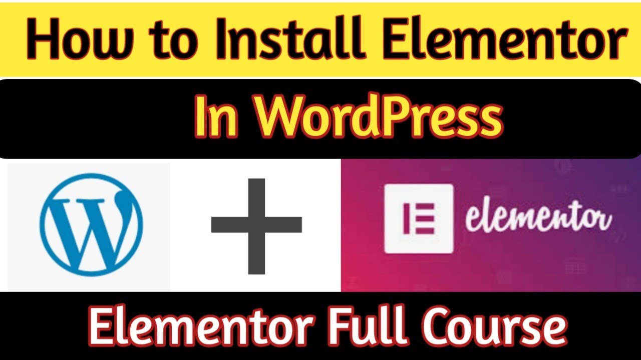 How to Install and Activate Elementor Pro in WordPress | WordPress Tutorial