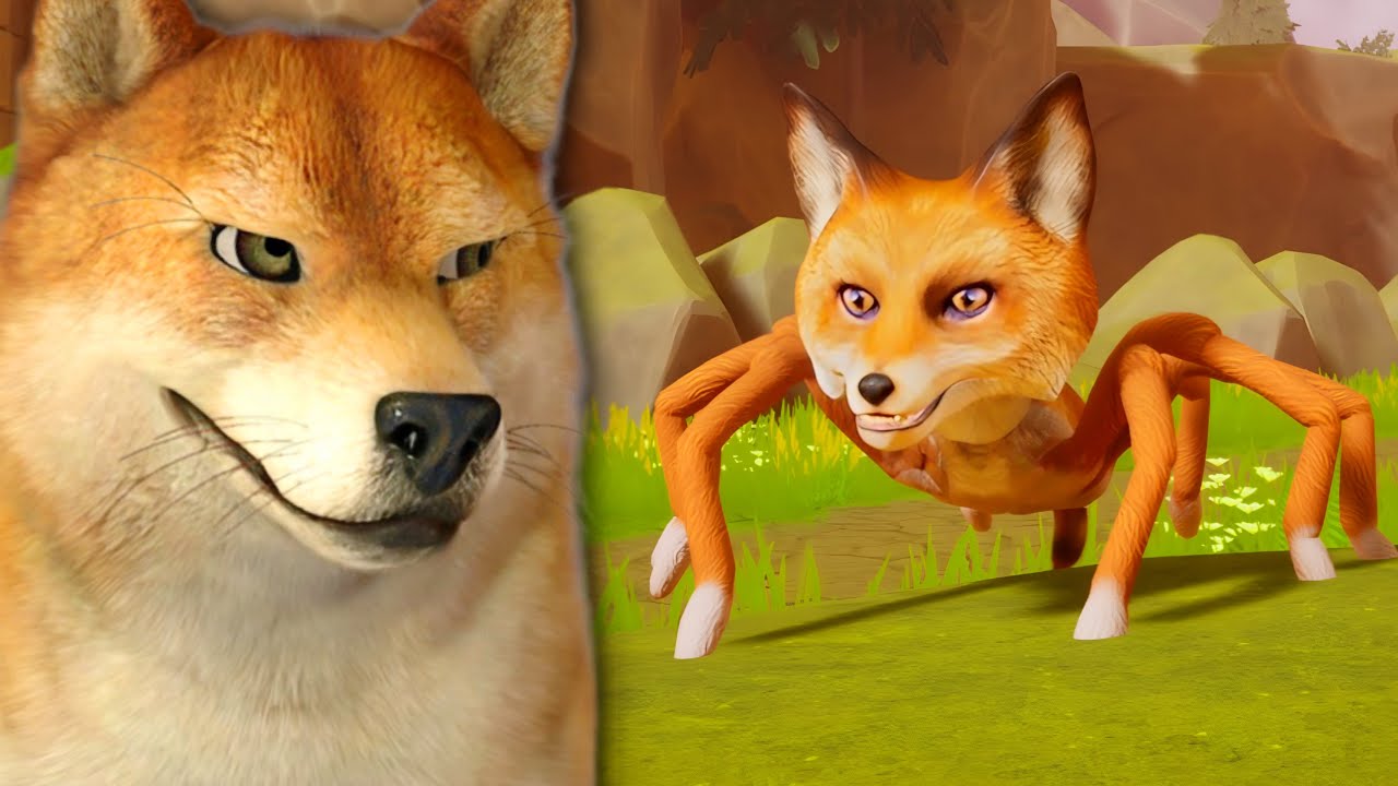 ME TRANSFORMEI NO LOBO ARANHA! (Spider Fox)