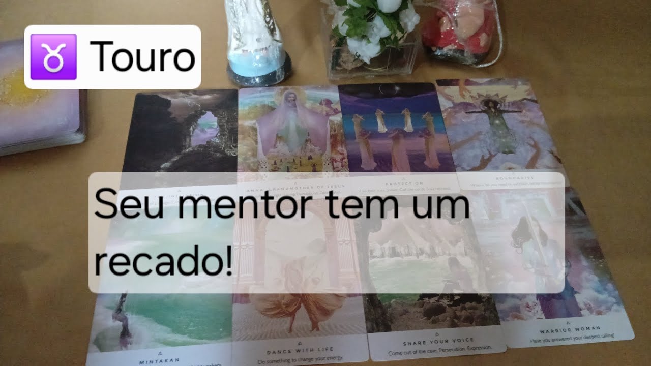 ♉ Touro// Um recado do seu mentor espiritual☘️Essa tempestade irá passar, dias bons estão por vir.