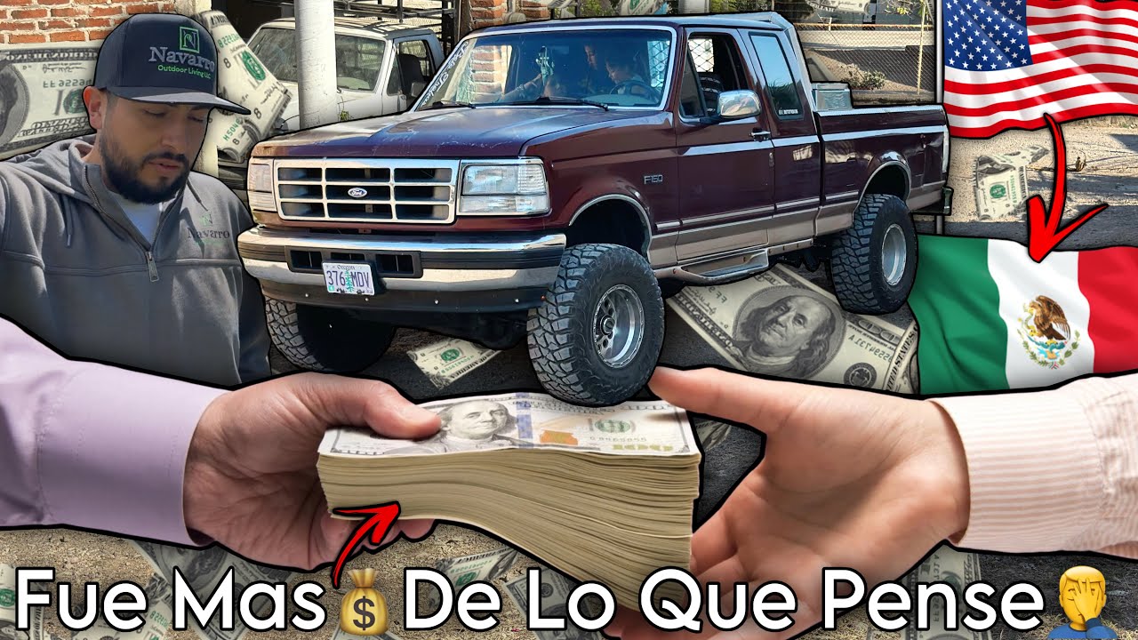 Todo Este DINERO Se Gasta Para Viajar a MEXICO MANEJANDO Ford F-150 Viejita desde Oregon USA‼️