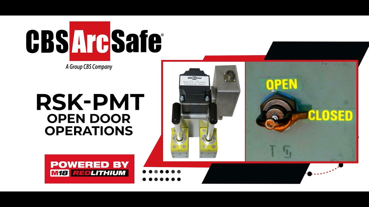CBS ArcSafe® RSK-PMT - Open Door Operations for Pad-Mounted Transformers with (2) Position switch