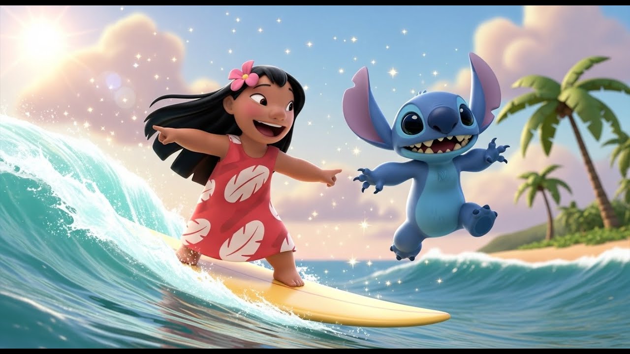 Island Besties Lilo & Stitch! 🌴🚀 | Friendship Song for Kids | Fun Adventure Music