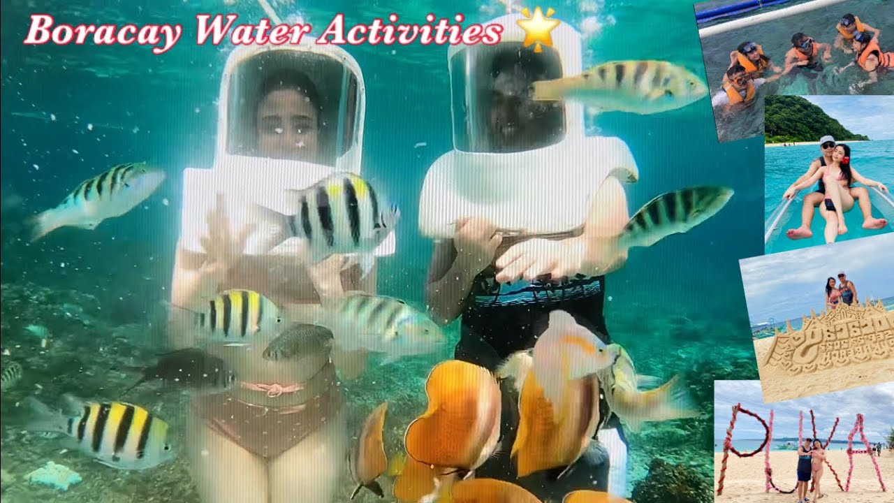 Day tour and water activities in Boracay 🌟