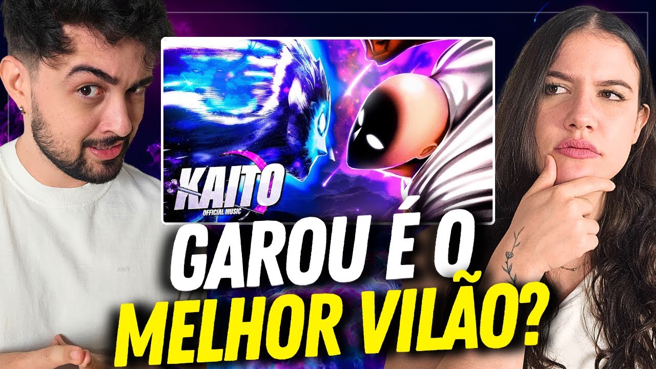 Saitama x Garou Cósmico (One Punch Man) | Cosmicamente Ilimitado | Kaito ft.‪@blxckoficial‬ React