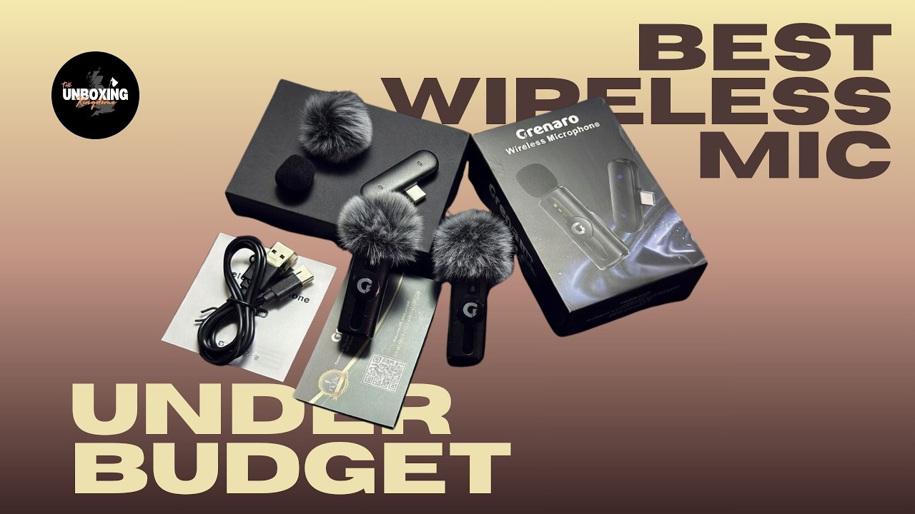 Grenaro - Dual Channel Wireless Microphone Type-C 🔥 Best Mic for YouTube, Reels & Vlogging?
