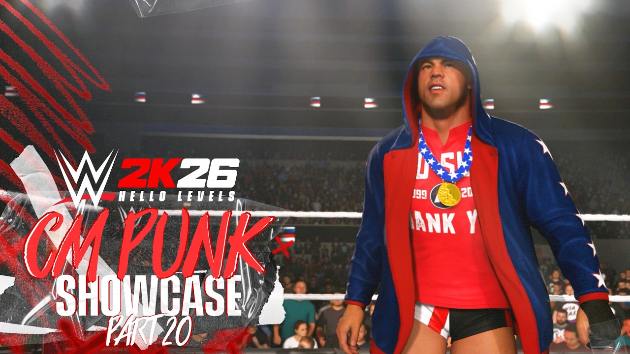 Демонстрация игрового процесса WWE 2K26, часть 20 — CM Punk против Курта Энгла — Что если... Част...