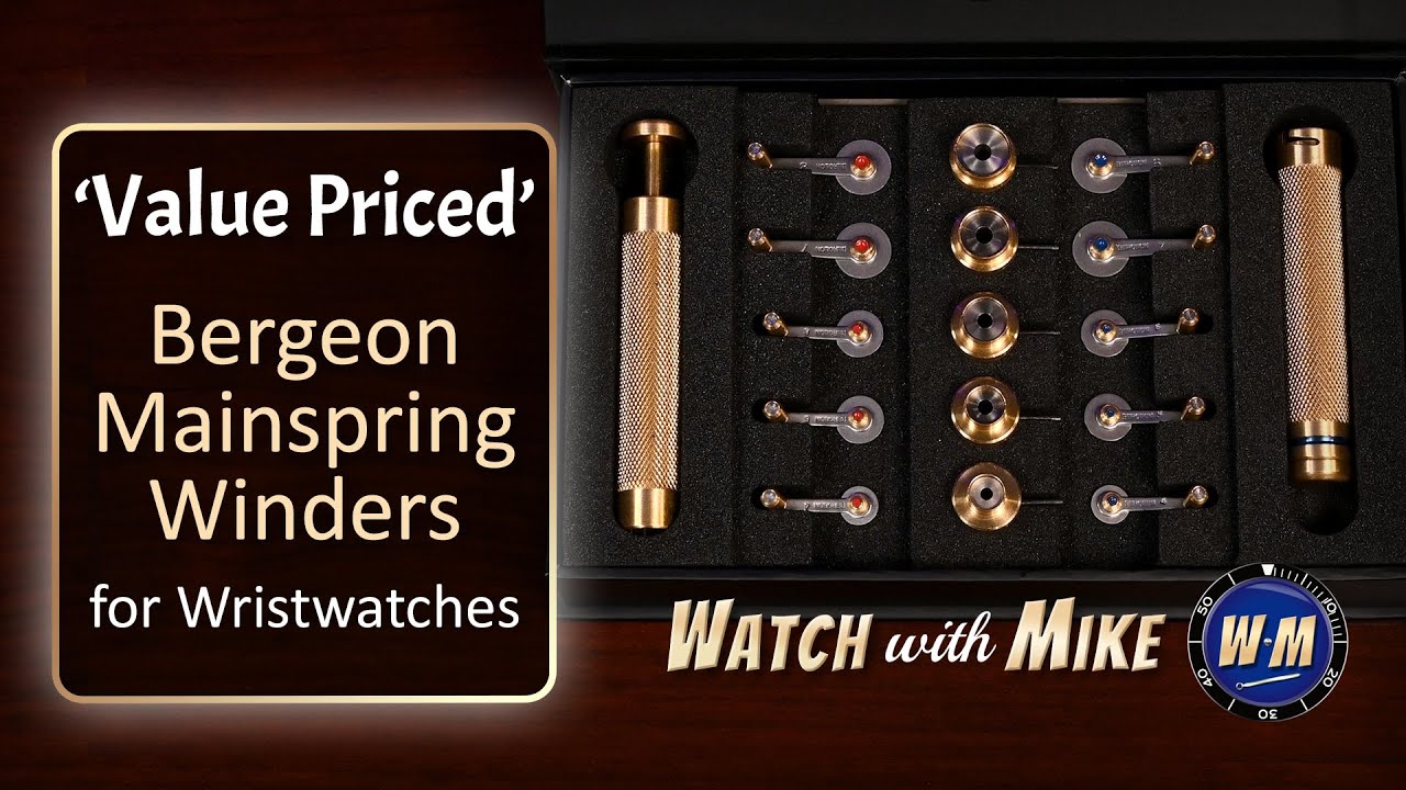 ‘Affordable’ Bergeon Mainspring Winders! | Review + Wristwatch Repair Tutorial