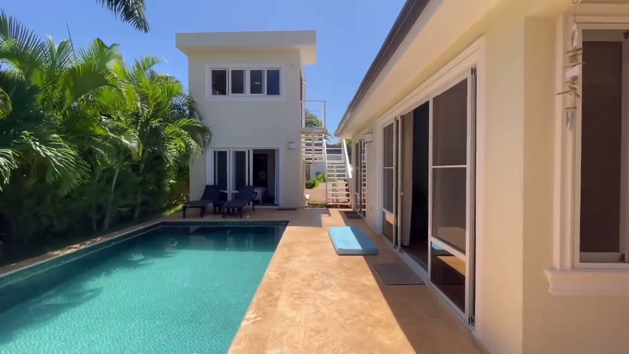 🥭House for Sale Casa Linda Sosua 3 bed Plus Office Mango Tree $360k #sosuarealestate #casalinda