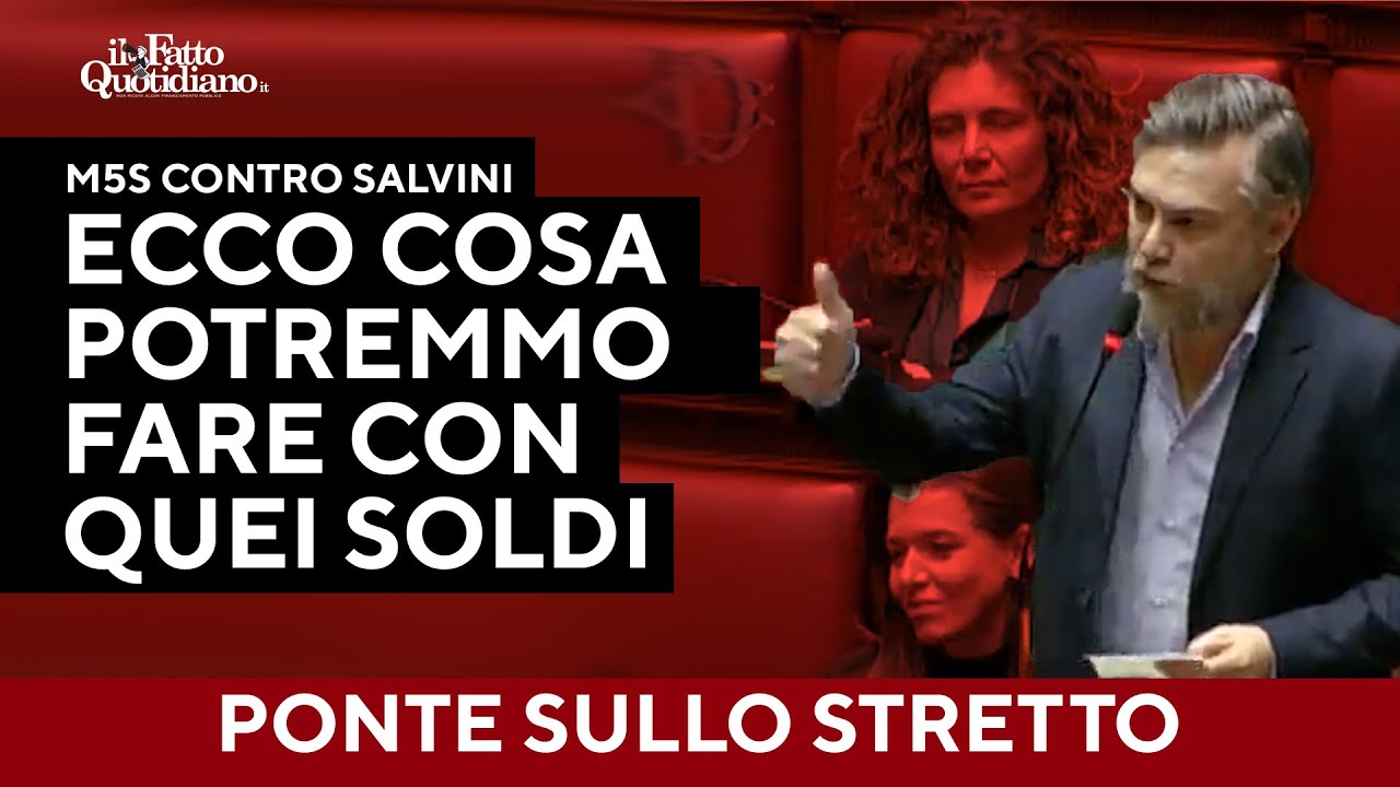 Ponte sullo Stretto, M5S vs Salvini: 