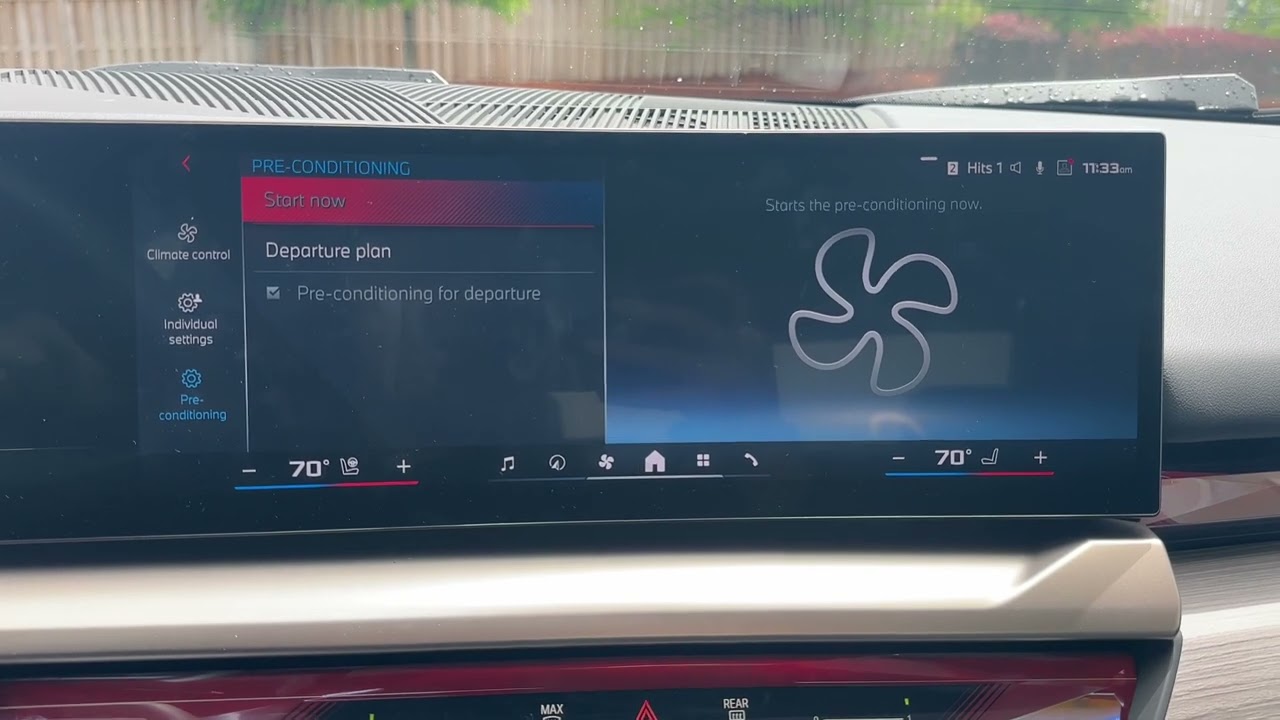 Preconditioning your BMW.