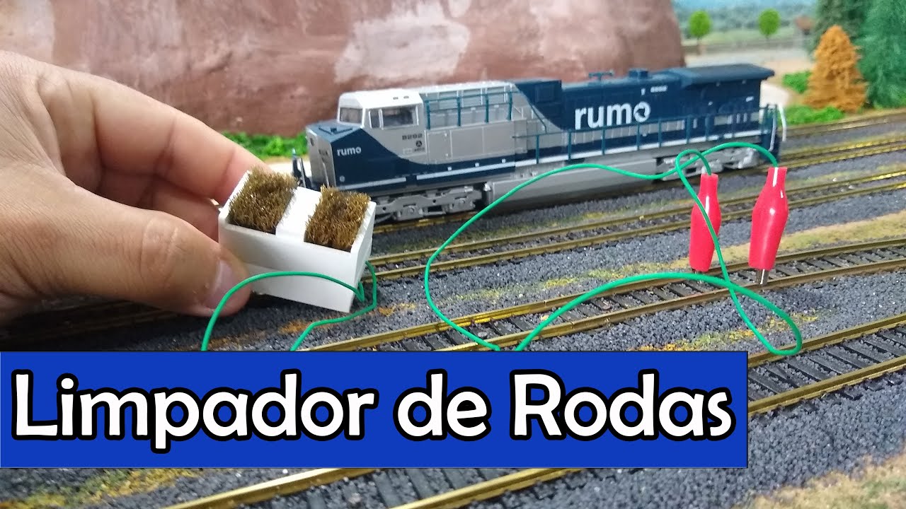LIMPADOR DE RODAS PARA LOCOMOTIVAS