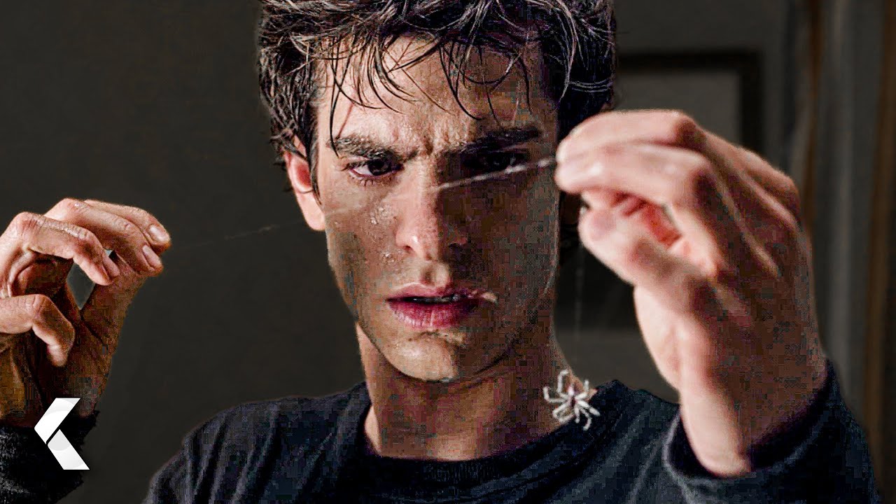 Der Entstehung von Spider-Man: Peter Parker wird von einer Spinne gebissen - The Amazing Spider-Man
