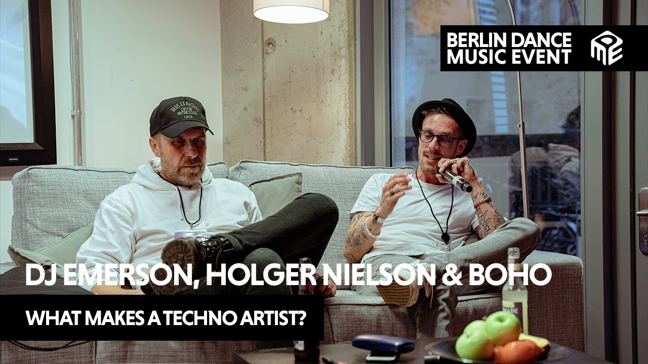 What Does It Take To Be A Techno Artist  w/ DJ Emerson, Holger Nielson & BOHO | Berlin DME