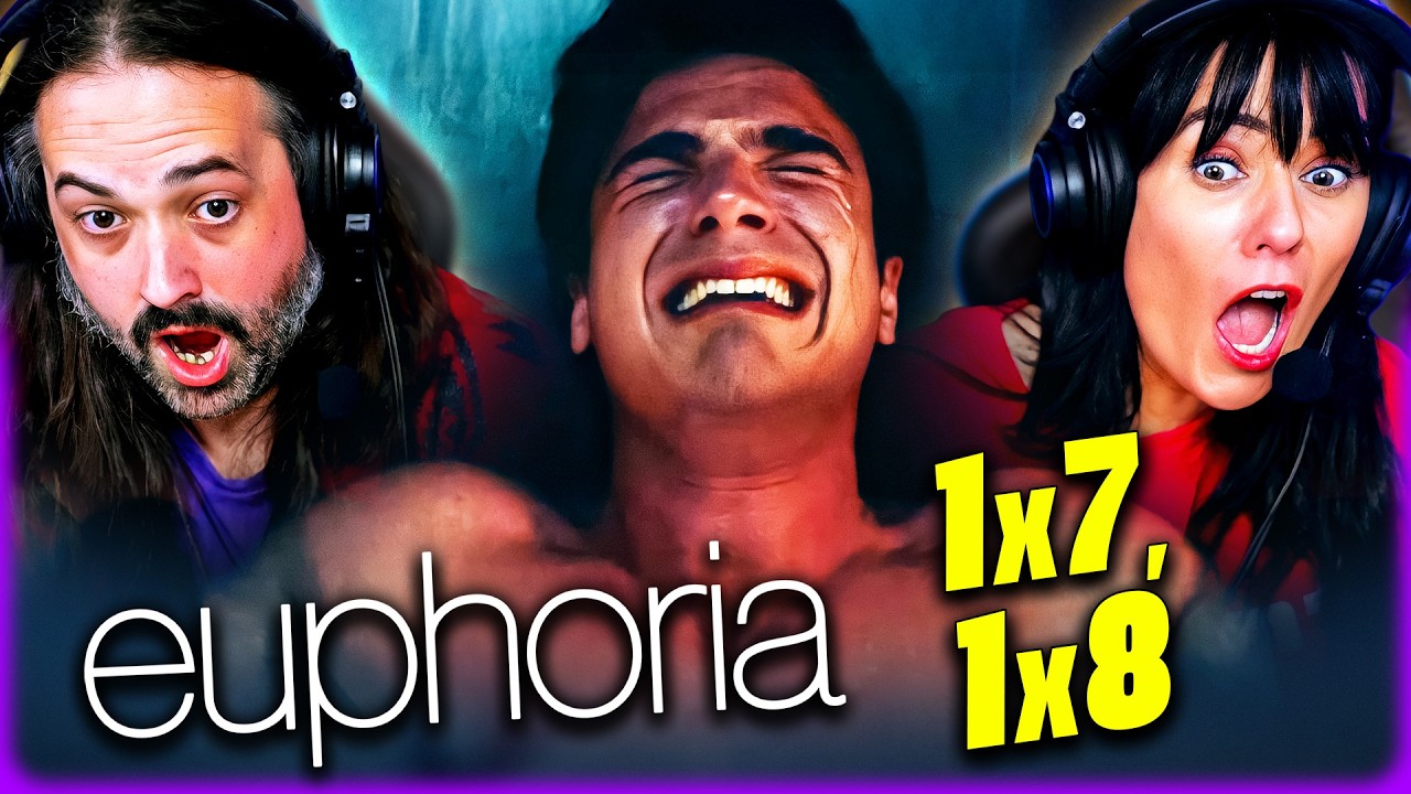 EUPHORIA 1x7 & 1x8 REACTION – RUE HITS ROCK BOTTOM & IT BROKE US!! – SEASON FINALE REVIEW