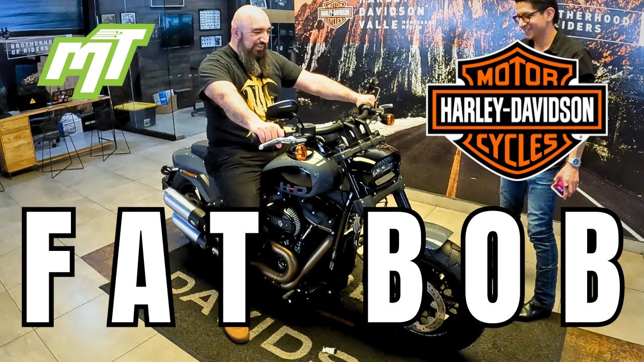 HARLEY DAVIDSON FAT BOB || Una SOFTAIL con estilo.