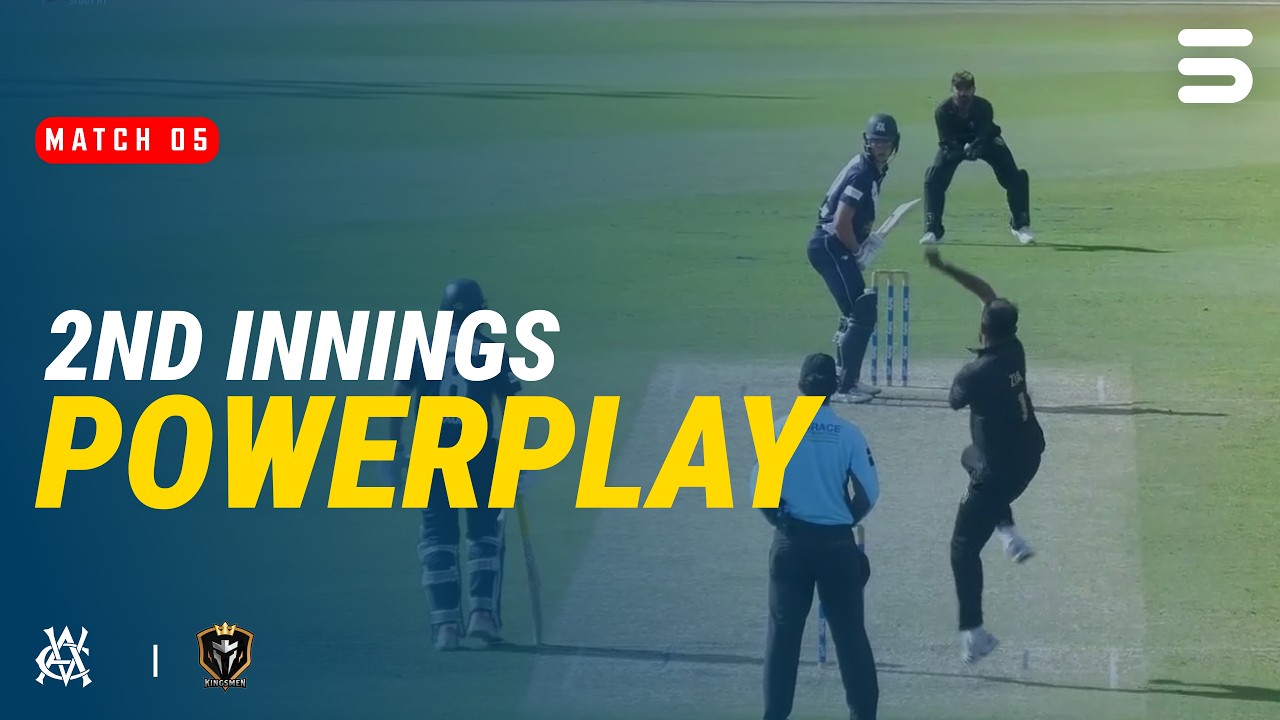 2nd Innings Powerplay | Venue 2 DXC | Victoria vs Kingsmen | Match 5 | Top End 2026 | ZP1U
