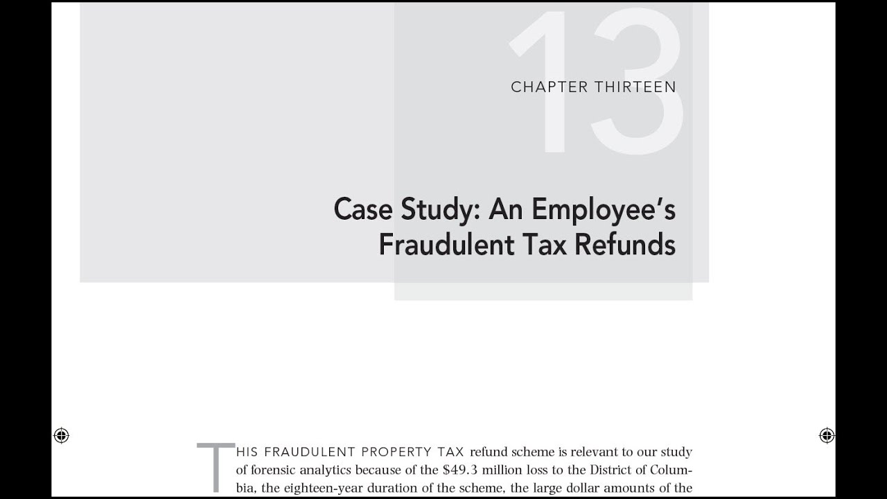 Forensic Analytics Second Edition, Guidance Case 13.2, Harriette Walters' fraud data