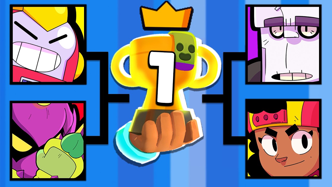 All Brawler Tournament! Who is BEST BRAWLER in Brawl Stars!?