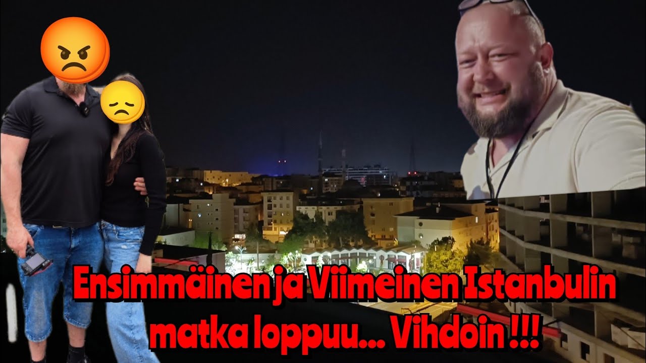 Ei ikinä enää Istanbuliin. Viimeinen päivä ja matkaa kotiin | Matkavlogi #9