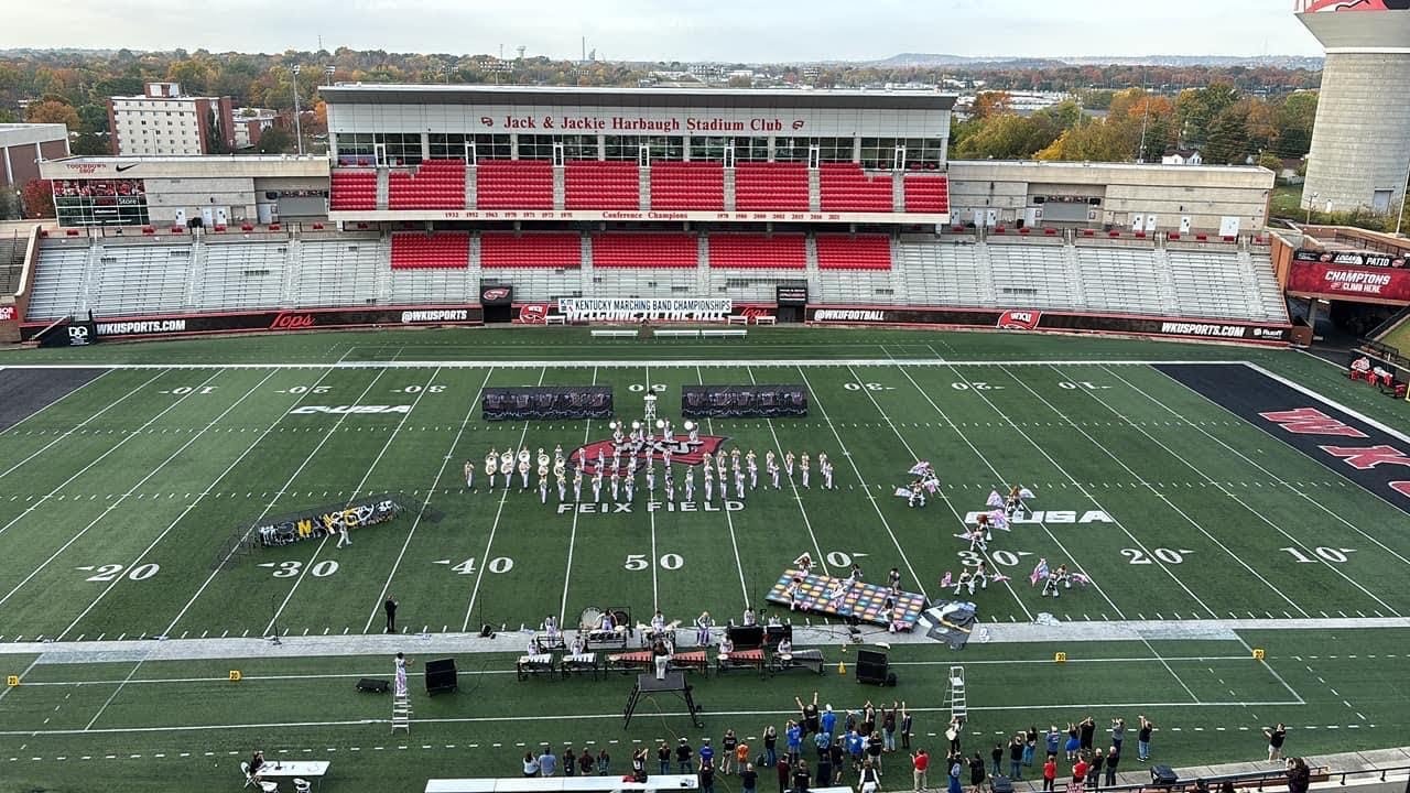 Eastern High School Marching Band - 5A State SemiFinals 2023 — EHS # 30