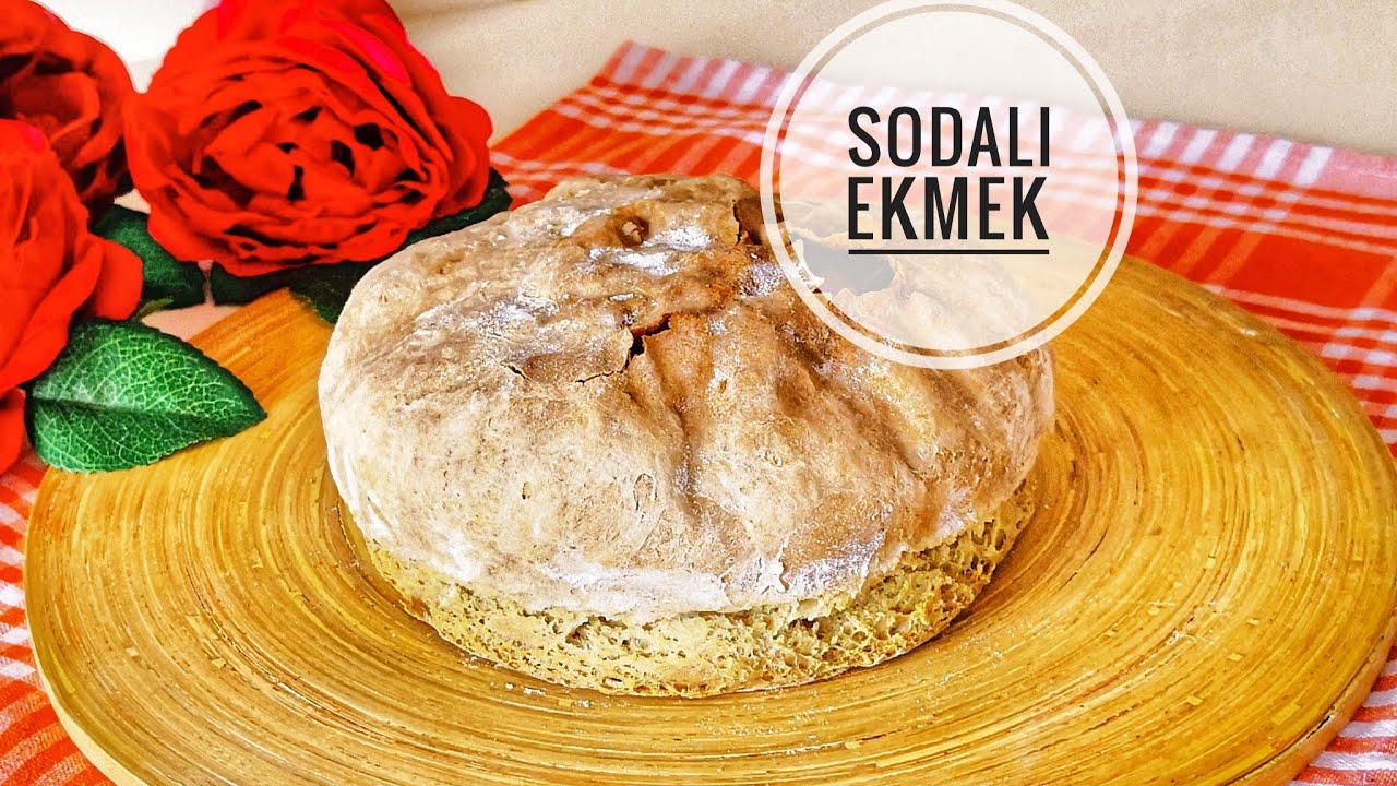 MAYALAMA İLE UĞRAŞMAYIN, MAYASIZ MÜKEMMEL BİR EKMEK YAPIN ❤️ SODALI EKMEK