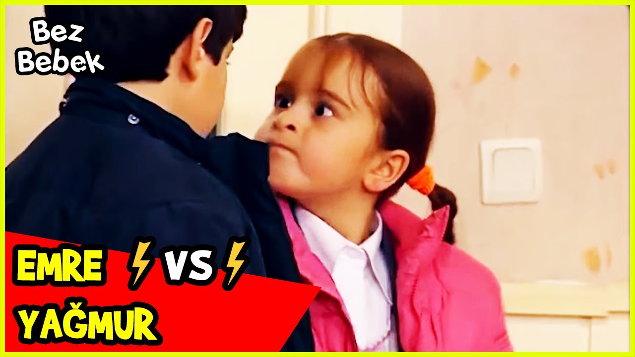 Yağmur ve Emre Arasında Büyük Kavga 🤜🤛 - Bez Bebek Özel Sahneler