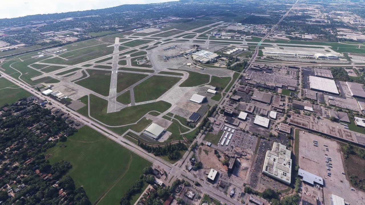 First look at Inibuilds KMKE Milwaukee General Mitchell International Airport in Flight Simulator