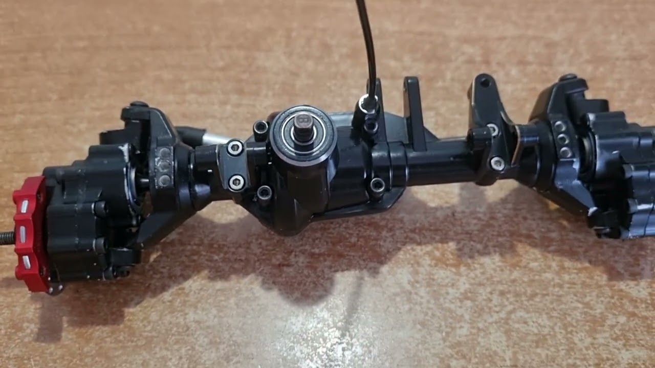 Клинит передний мост трх4 (проблемный корпус моста yeah racing)