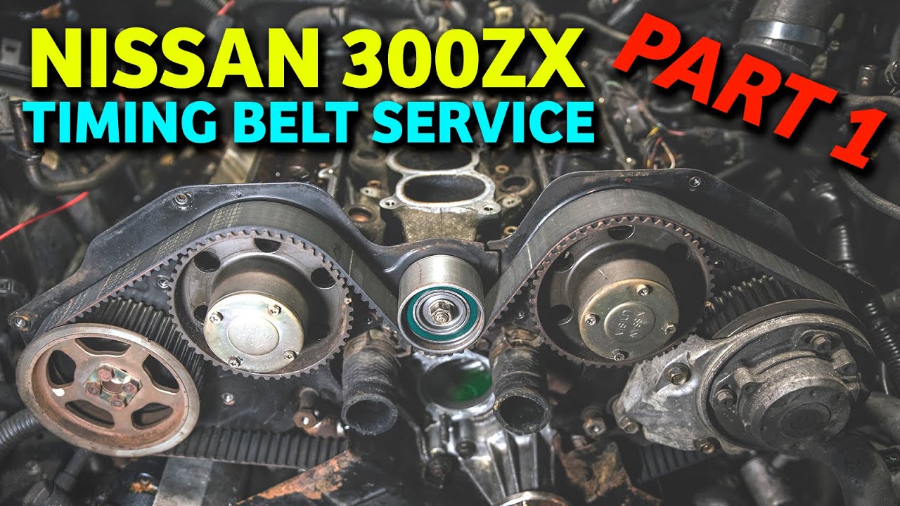 Nissan 300zx 120k Timing Service  Part 1