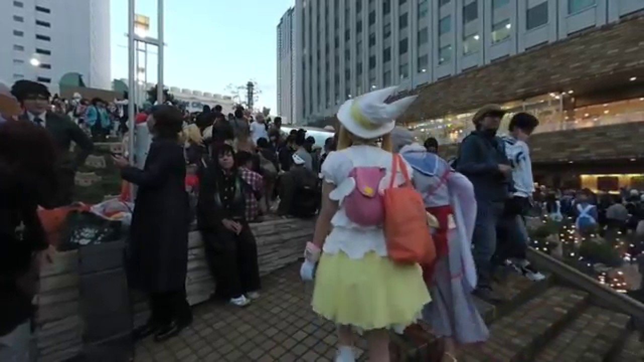 VR180 2019 Ikebukuro Haloween Cosplay Festival 01 in Tokyo Japan